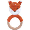 Crochet Fox Ring Rattle - Rattles - 1 - thumbnail
