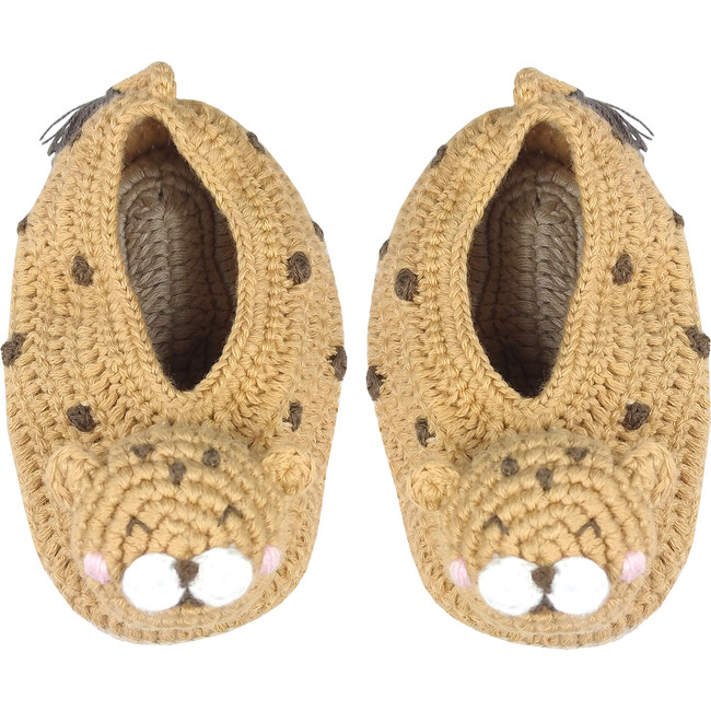 Crochet Cecile Cheetah Booties - Booties - 1