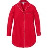 Women's Nightshirt, Red Flannel - Pajamas - 1 - thumbnail