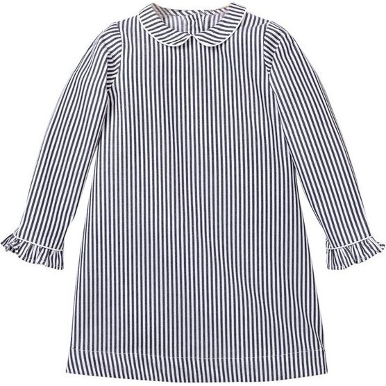 Navy Bengal Striped Sophia Nightgown - Petite Plume Sleepwear | Maisonette