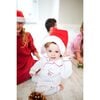 White Pajamas, Red Piping - Pajamas - 3