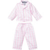 Pink Gingham Doll Pajamas - Doll Accessories - 1 - thumbnail