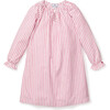 Nightgown, Antique Red Ticking - Pajamas - 1 - thumbnail