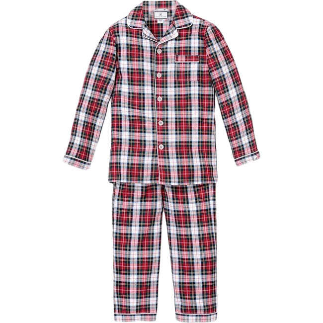Red Tartan Pajamas - Petite Plume Mommy & Me Shop | Maisonette