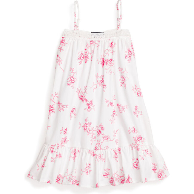 Floral Lily Nightgown, English Rose - Nightgowns - 1 - zoom