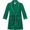 Classic Green Flannel Robe - Robes - 1 - thumbnail