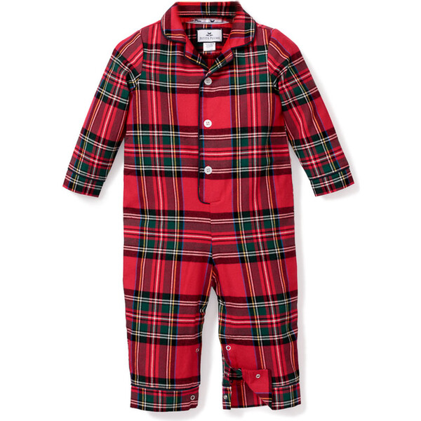 Baby Romper, Imperial Tartan - Petite Plume Sleepwear | Maisonette