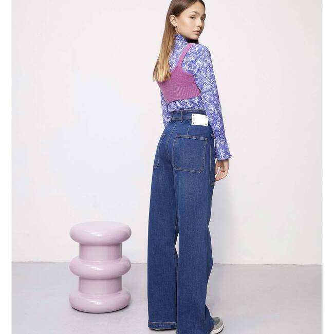 Jean Rania, Blue - Jeans - 3