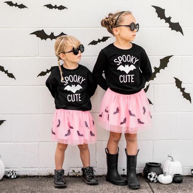 Spooky Cute L/S Sweatshirt, Black