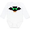 Cool Bat L/S Bodysuit, White - Shirts - 1 - thumbnail