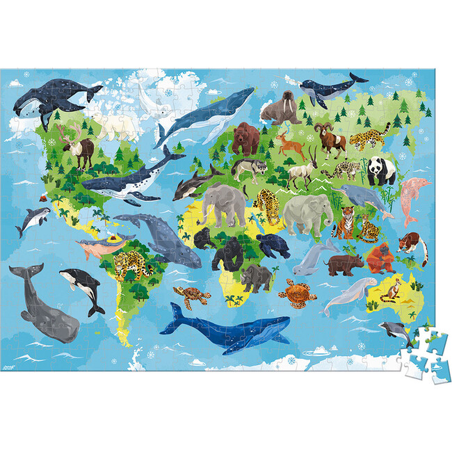 Educational Puzzle: WWF Priorities Species, 350 Pieces