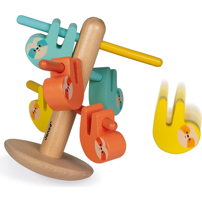 Wooden Sloth Balance and Colors Game (in Partnership with WWF®) - Blocks - 3