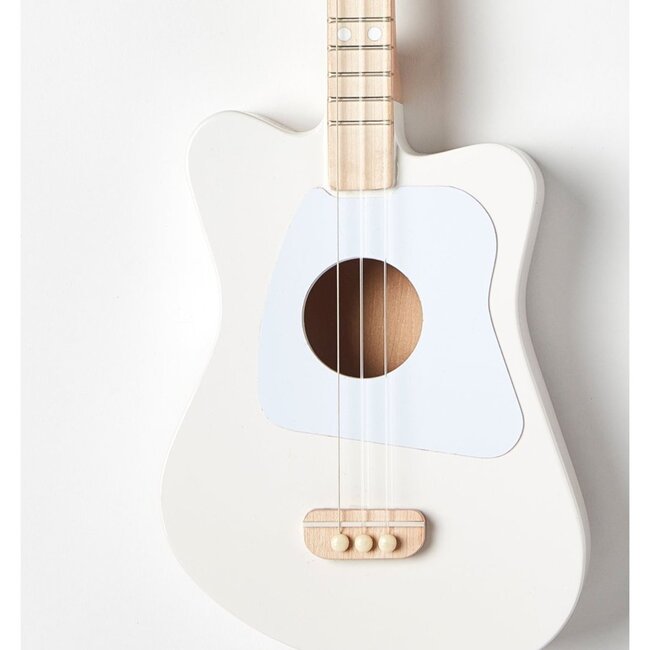 Mini 3-String Guitar, White - Musical - 3