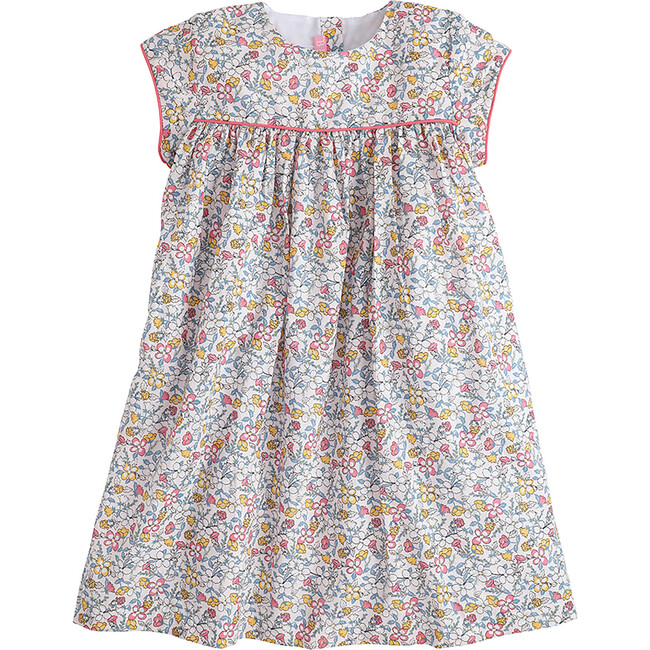 Charlotte Dress, Highgrove Garden Pink - Dresses - 1