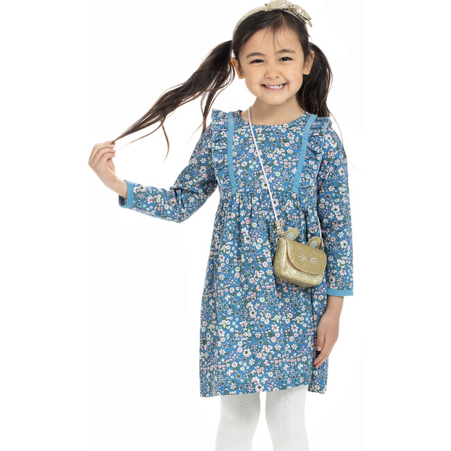 Porto Dress, Blue Primrose - Dresses - 2