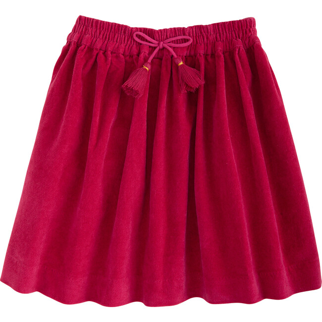 Circle Skirt, Bougainvillea Velvet