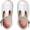 Baby T-Strap Shoes, Silver - Flats - 5