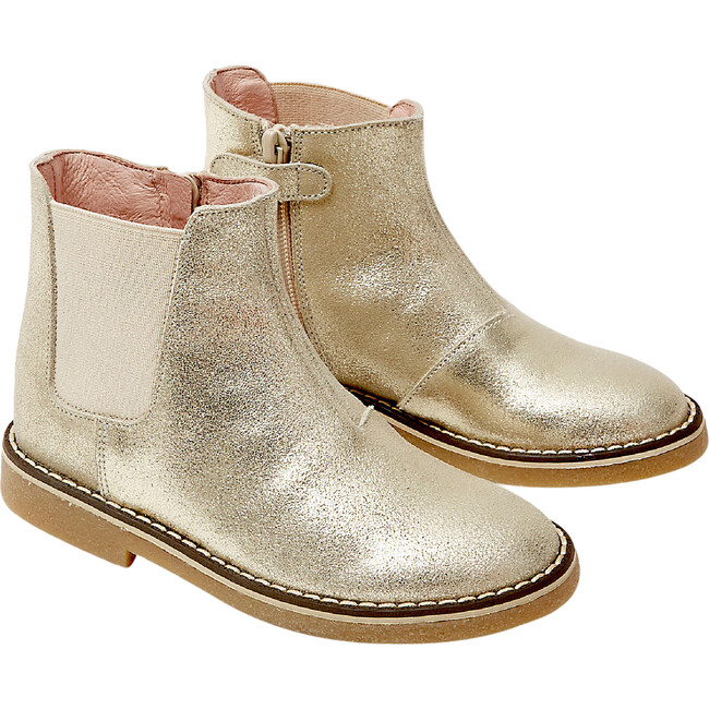 Chelsea Boots, Gold - Boots - 2