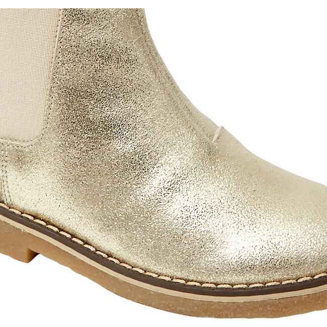Chelsea Boots, Gold - Boots - 6