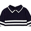 Baby Knit Onesie, Navy Blue & Multi - Onesies - 3
