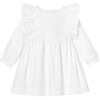 Toddler Formal Dress, White - Dresses - 1 - thumbnail