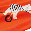 Toddler Intarsia Bear Sweater, Orange - Sweaters - 7