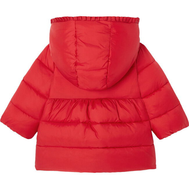 Toddler Puffer Jacket, Lacquered Red - Jackets - 2