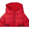 Toddler Puffer Jacket, Lacquered Red - Jackets - 3