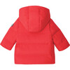 Toddler Parka, Bright Red - Coats - 2