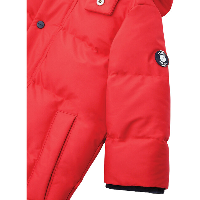 Toddler Parka, Bright Red - Coats - 4