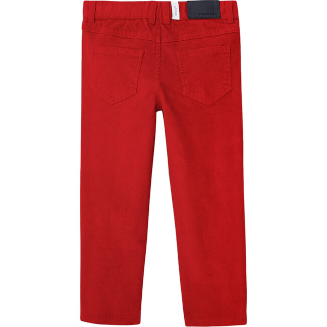 Corduroy Pants, Ruby Red