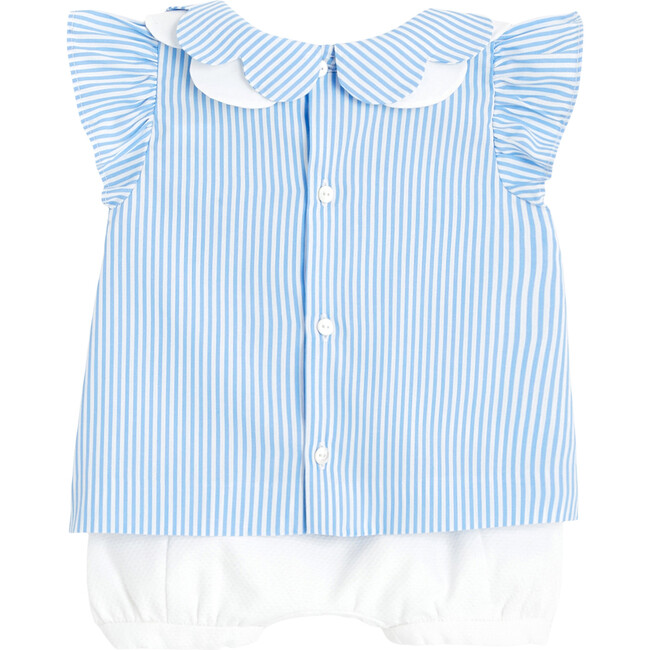Baby Shorts Set, Blue & White - Mixed Apparel Set - 2