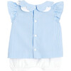Baby Shorts Set, Blue & White - Mixed Apparel Set - 2