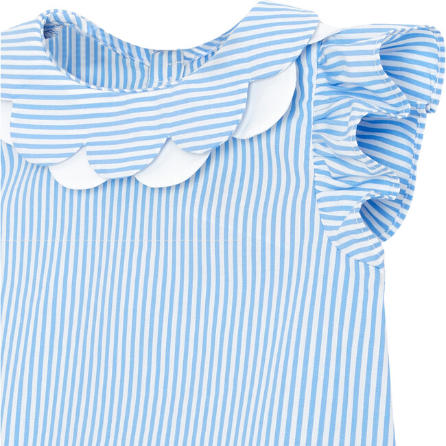Baby Shorts Set, Blue & White - Mixed Apparel Set - 3