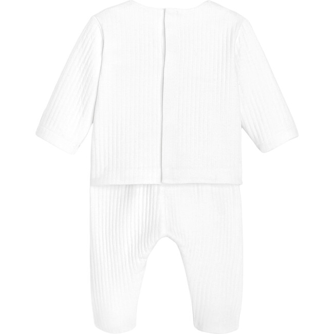 Baby Pants Set, White - Mixed Apparel Set - 2