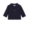 Baby Cardigan, Navy Blue - Cardigans - 1 - thumbnail