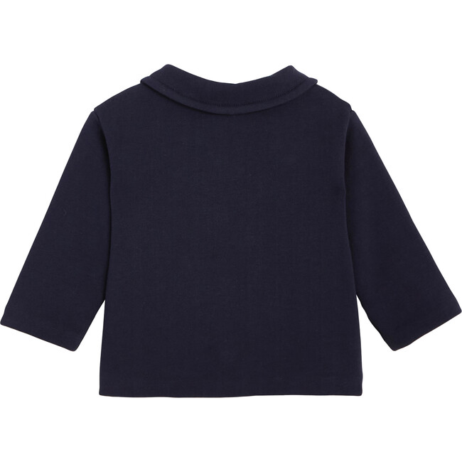 Baby Cardigan, Navy Blue - Cardigans - 2