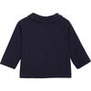 Baby Cardigan, Navy Blue - Cardigans - 2