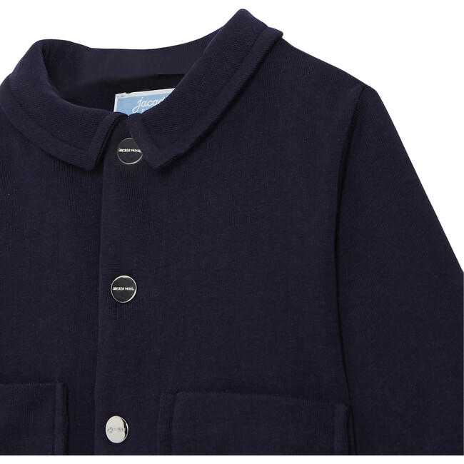 Baby Cardigan, Navy Blue - Cardigans - 3