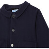 Baby Cardigan, Navy Blue - Cardigans - 3