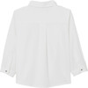 Toddler Oxford Shirt, White - Shirts - 2
