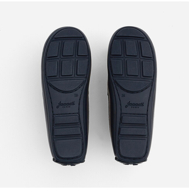 Moccasins, Navy Blue - Flats - 5