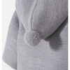 Baby Knit Jacket, Chine Grey - Jackets - 3