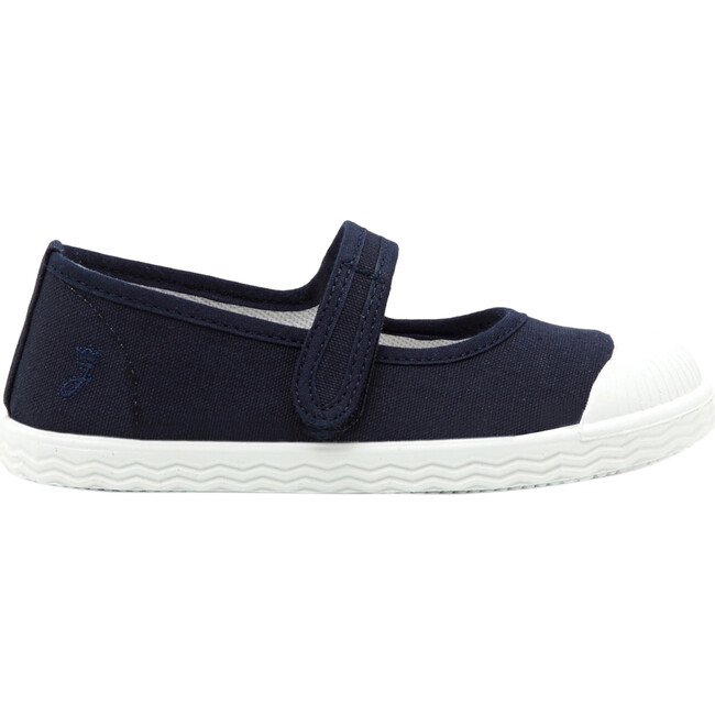 Canvas Mary Janes, Navy Blue - Mary Janes - 1