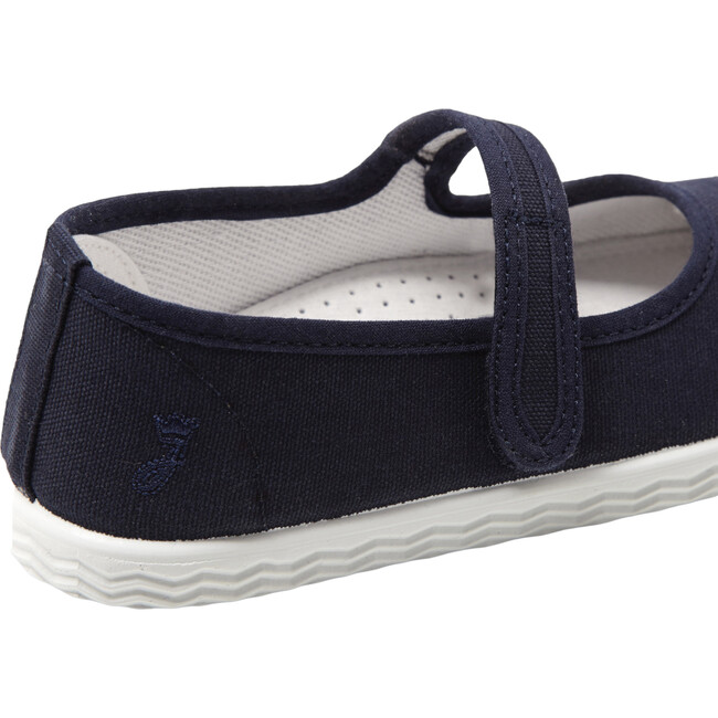 Canvas Mary Janes, Navy Blue - Mary Janes - 2