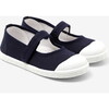 Canvas Mary Janes, Navy Blue - Mary Janes - 3