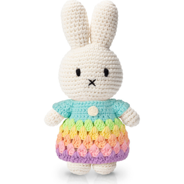 Miffy and her Pastel Rainbow Dress