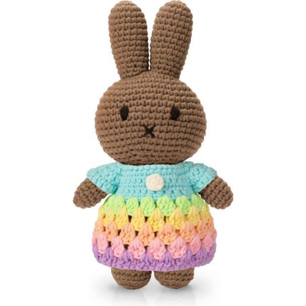 Melanie and her Pastel Rainbow Dress - Dolls - 1