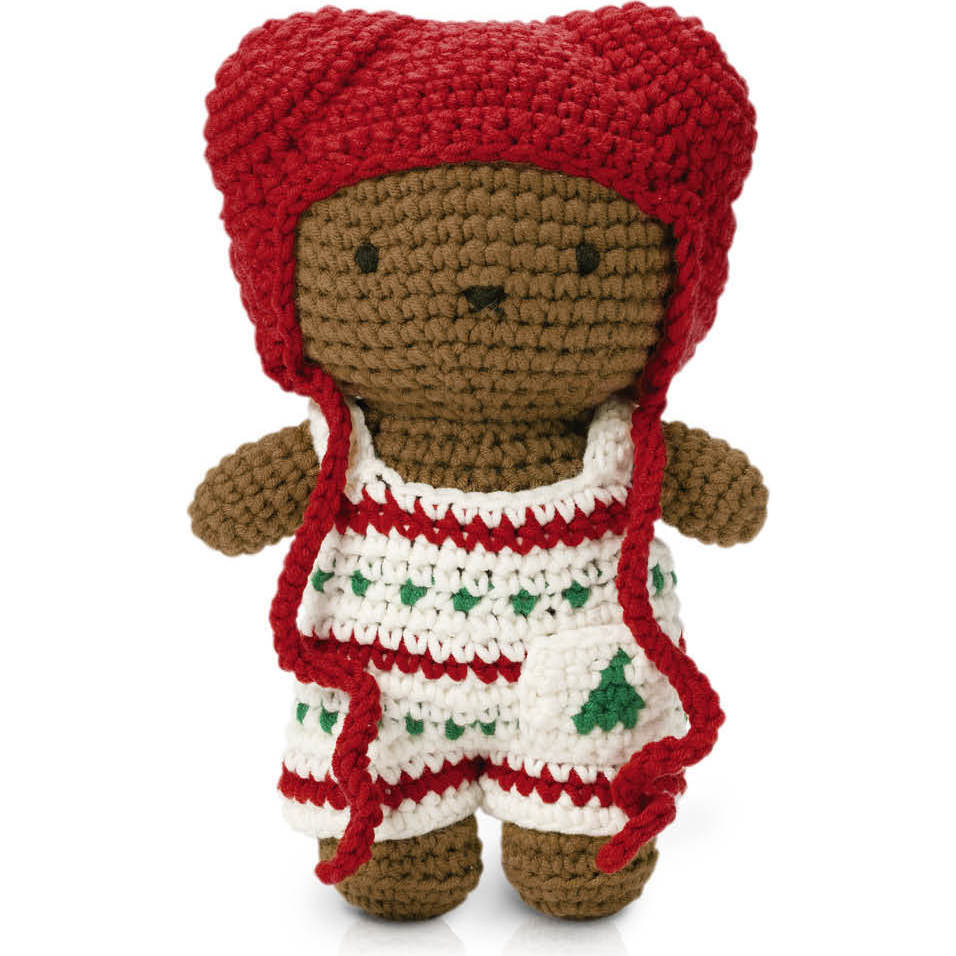 Boris and his Christmas Overall + Red Hat - Dolls - 1