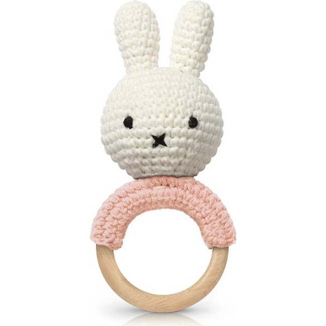 Miffy Teether Pastel Pink With Music